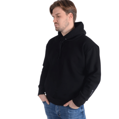 Zwarte hoodie